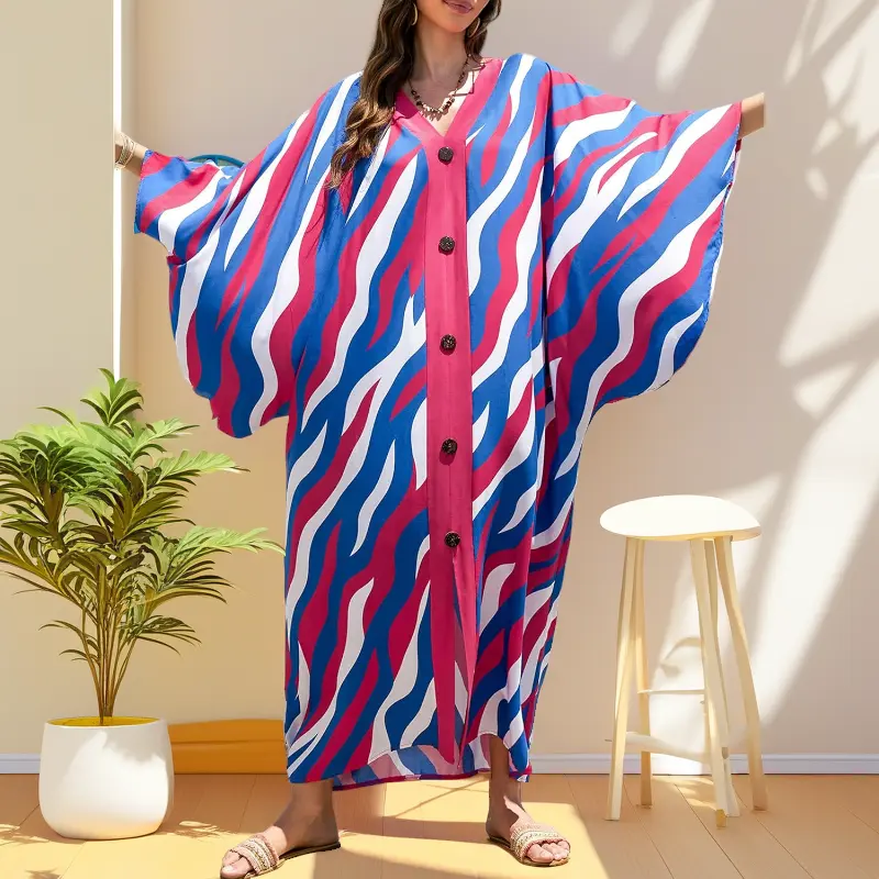 Pink White Blue Stripes