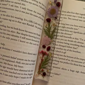 Pressed Flower Bookmark
