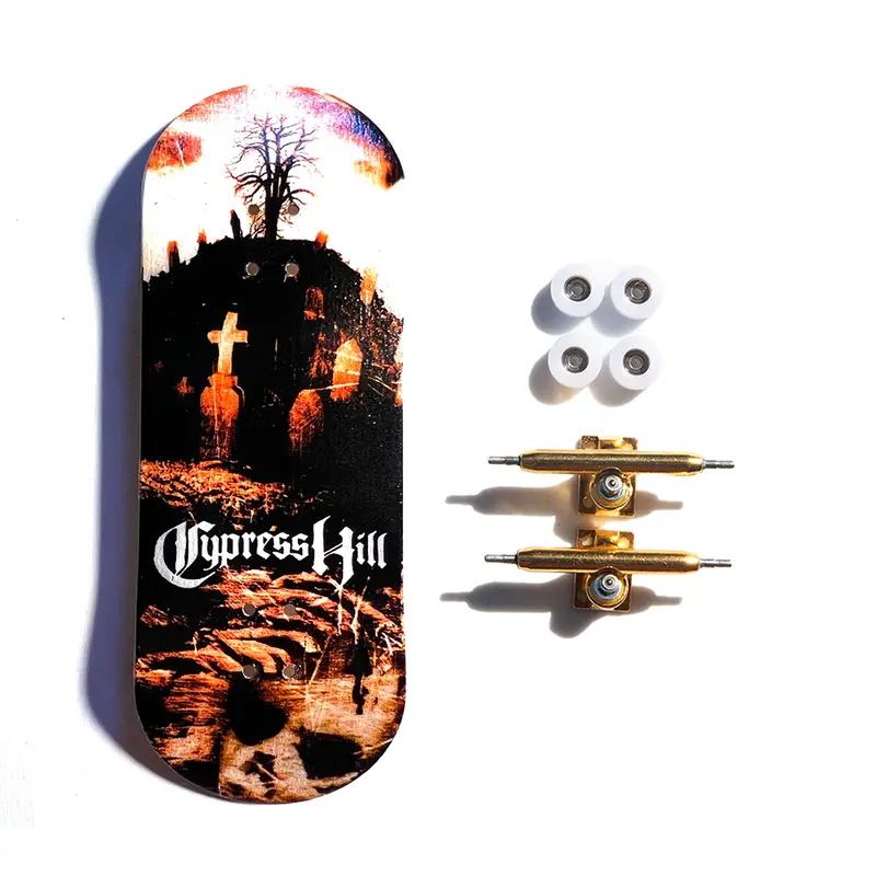 LC BOARDS X CYPRESS HILL 98X34 COMPLETE BLACK SUNDAY GRAPHIC FOAM GRIP TAPE