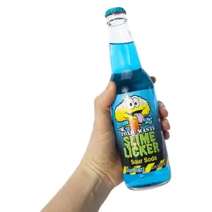 SLIME LICKER Blue Razz Soda Tangy Candy