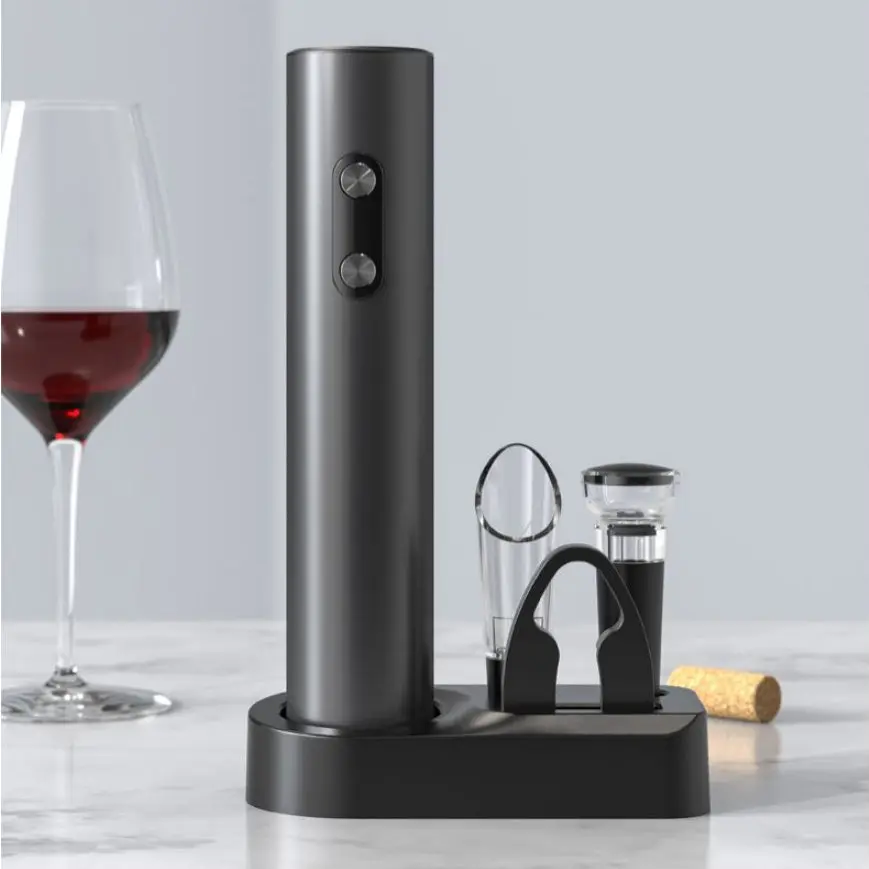 Electric Wine Bottle Opener Set