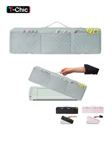 Dust Cover for Cricut Maker, Dustproof Cover with Pencil Slot, Bag Insert for Cricut Accessories and Tools, Bag Accessories for Home Office, Household Dust Cover