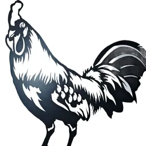 Gamefowl decal #10, Rooster car sticker, decal for cars or trucks