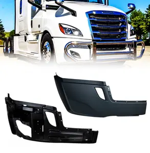 Corner Side Bumper with Inner Support Reinforcement for 2018–2024 Freightliner Cascadia | Right