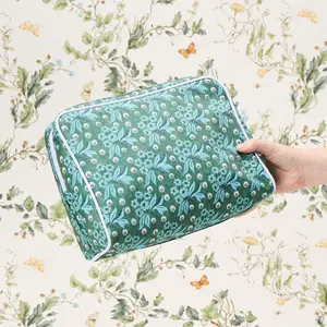 Leah O'Connell x Weezie Large Patterned Toiletry Bag