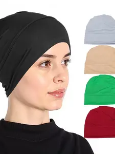 Women's Plain Color Headscarf, Soft Breathable Fabric, Fashion Accessory, Suitable for Daily Wear and Various Hairstyles