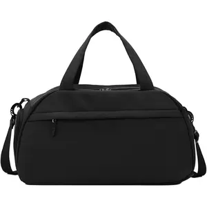 Small Gym Bag for Women, Workout Bags for Gym Women, Small Duffel Bag, Yoga Sports Workout Fitness Swimming Bags, Mini Duffle, Bolsa Travel Tote Man(Black)