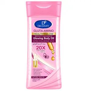 200ml DR.DAVEY GLUTA-AMINO BODY OIL Skincare oil moisturizes and nourishes the skin with a large volume of whole-body essential oil for Body, Face, Hand,Foot,Lip, Eye,travel