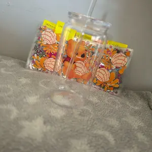 Customize Your plastic Cup with Your Favorite Design - Perfect for Drinks - Drinkware, Bottles                                (Designs available on my TikTok page) when purchasing please comment your design on notes or message me to get your cup ready .