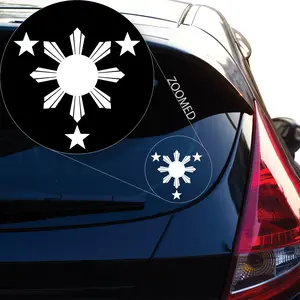 Philippine sun star Vinyl Decal Sticker for Car, Laptop, tumbler, more. # 574