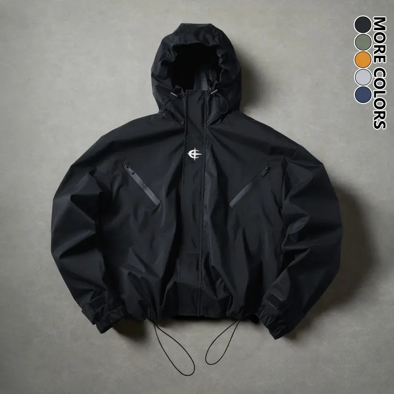 Men’s long-sleeve hooded jacket; couples’ beach and outdoor clothing for activities such as fishing, cycling, mountaineering, hiking, running, and trekking.