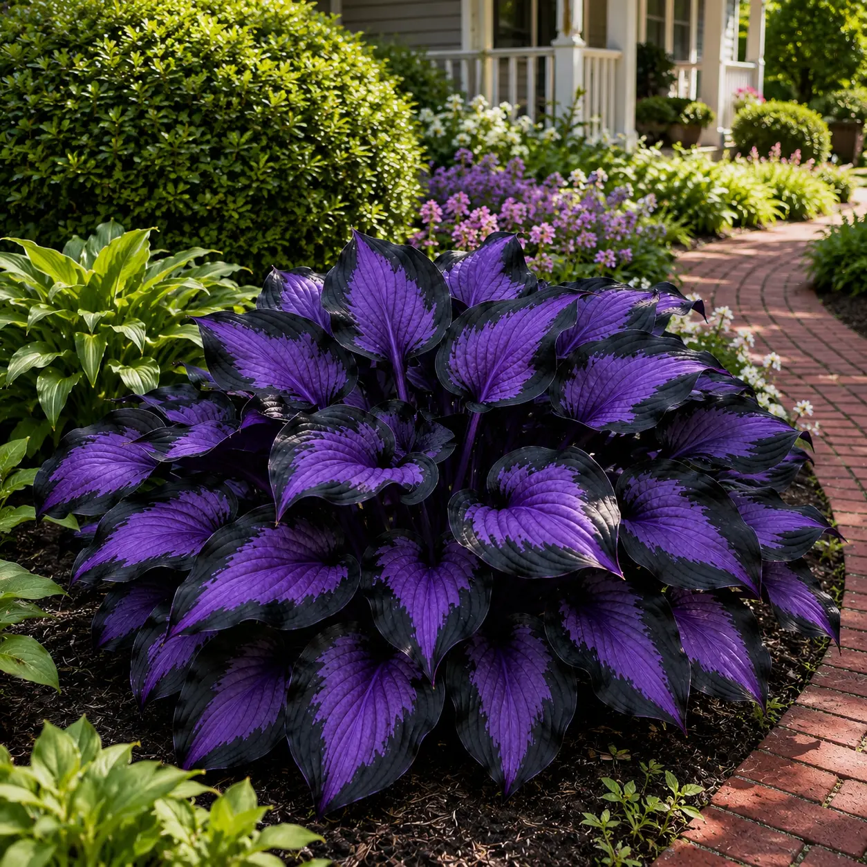 Hosta Seeds Perennial Shade Plant for Garden and Yard Non-GMO USA Made with Instructions for Easy Care and Versatile Growth