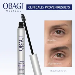 Obagi Nu-Cil Eyebrow Boosting Serum - Ultimate Eyebrow Growth Serum with Hyaluronic Acid - Dermatologist Approved for Thin, Patchy & Over-Tweezed Eyebrows