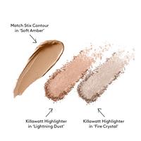 Soft Amber + Lightning Dust/Fire Crystal