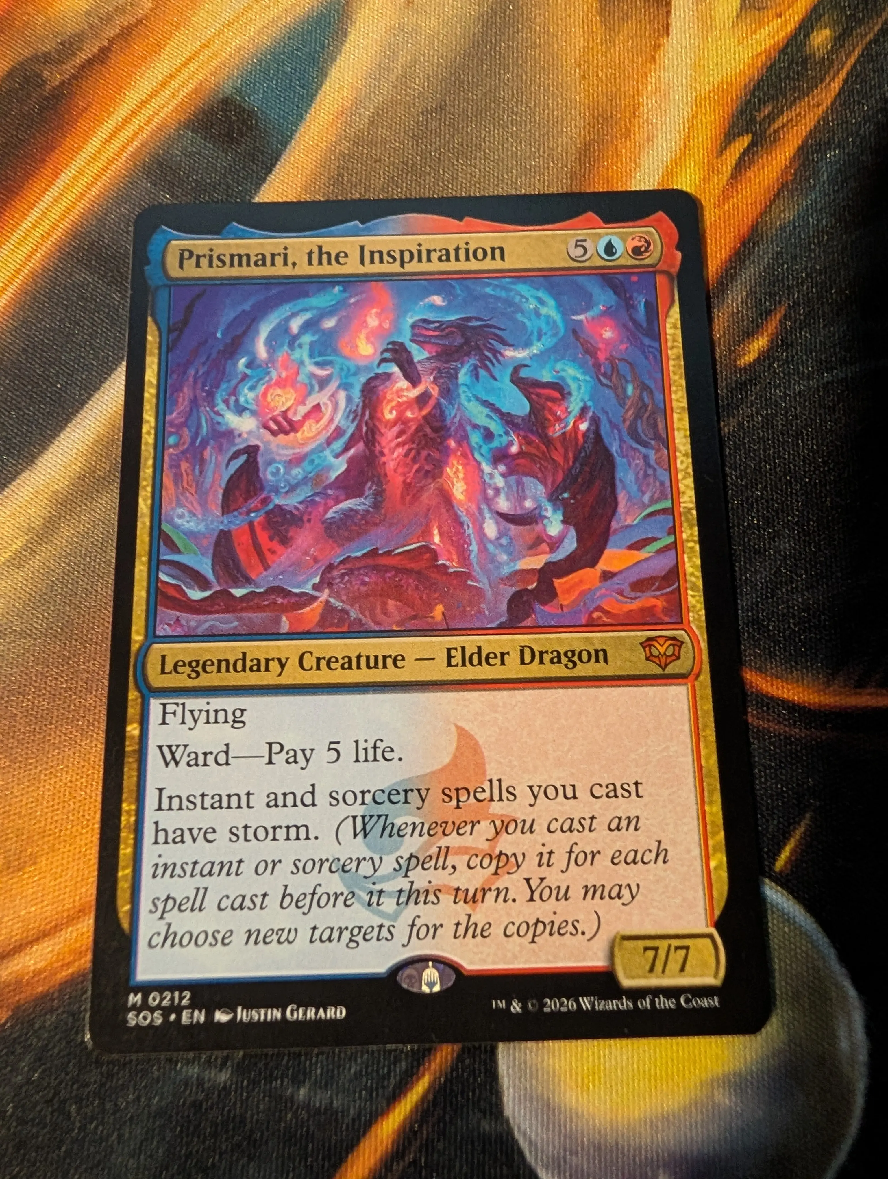 Prismari, the Inspiration Commander Deck (all strixhaven cards)