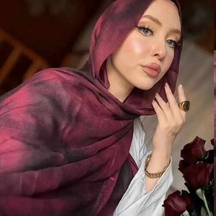 Smoky Modal Hijab, Lightweight Breathable Women's Islamic Headscarf for Daily Wear