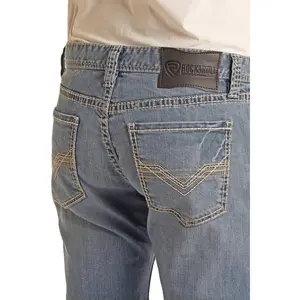 BM1RD02490 | ROCK & ROLL LADDER STITCH REVOLVER JEAN