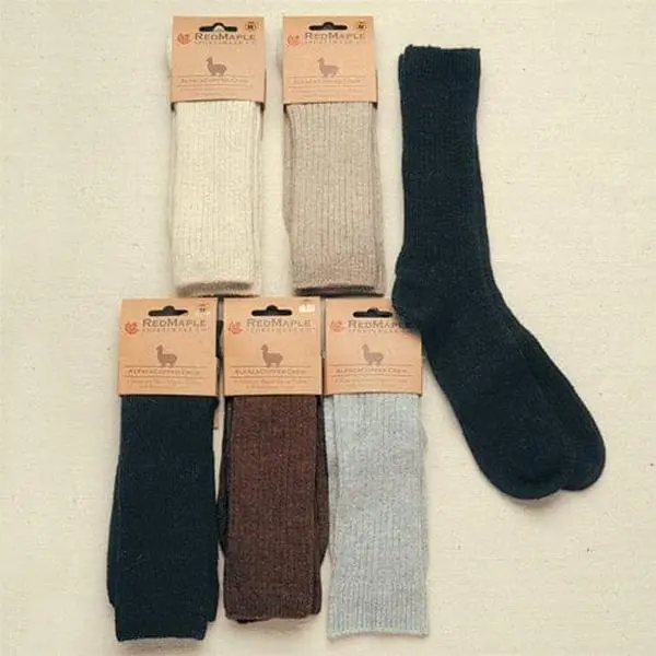 Copper Crew Alpaca Socks Copper Crew Alpaca Socks