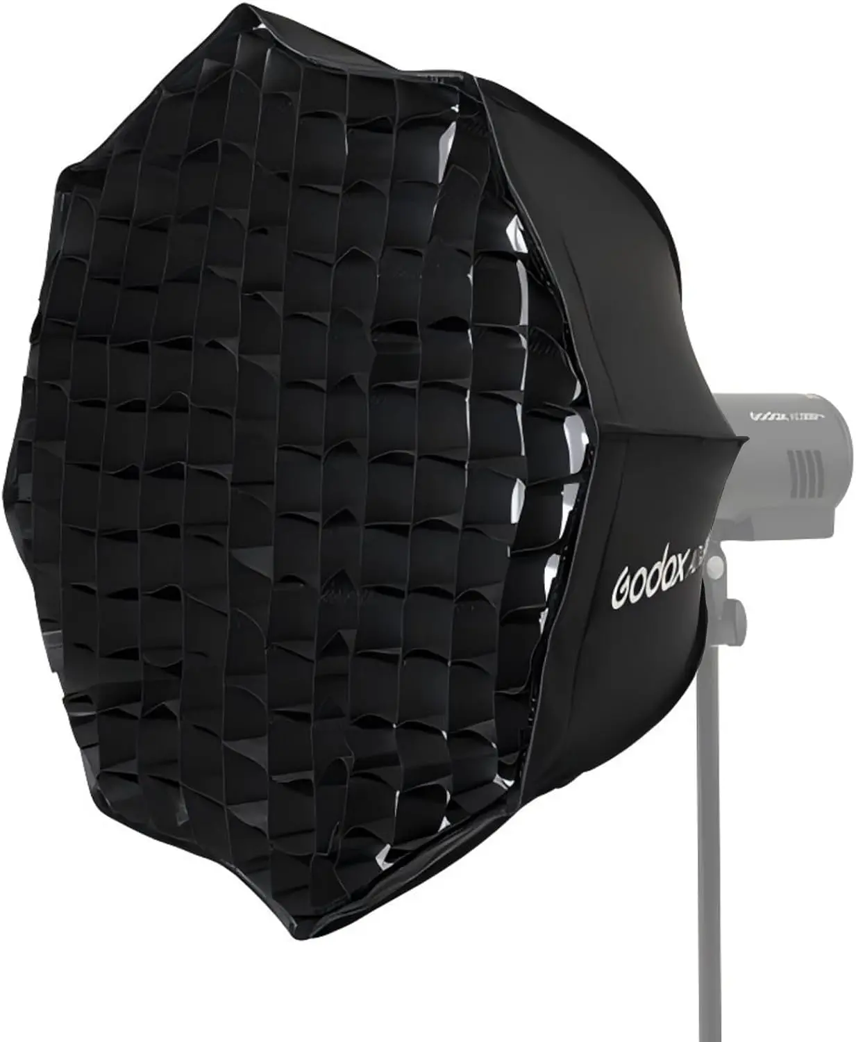 Godox AD-S60S Octagon Softbox 60x60cm, Godox Mount Softbox | for AD300Pro II AD400Pro, ML80Bi ML150Bi ML100Bi ML100R, ML60IIBi, ML60Bi, ML60, ML30Bi, ML30 LED Video Light etc, 60Cm, Diffuse Light, Godox Compatible