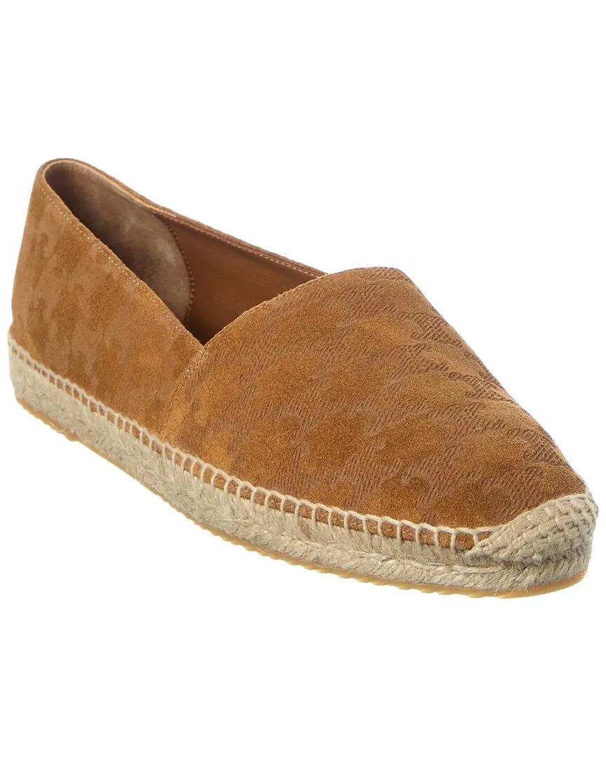 CELINE Suede Espadrille