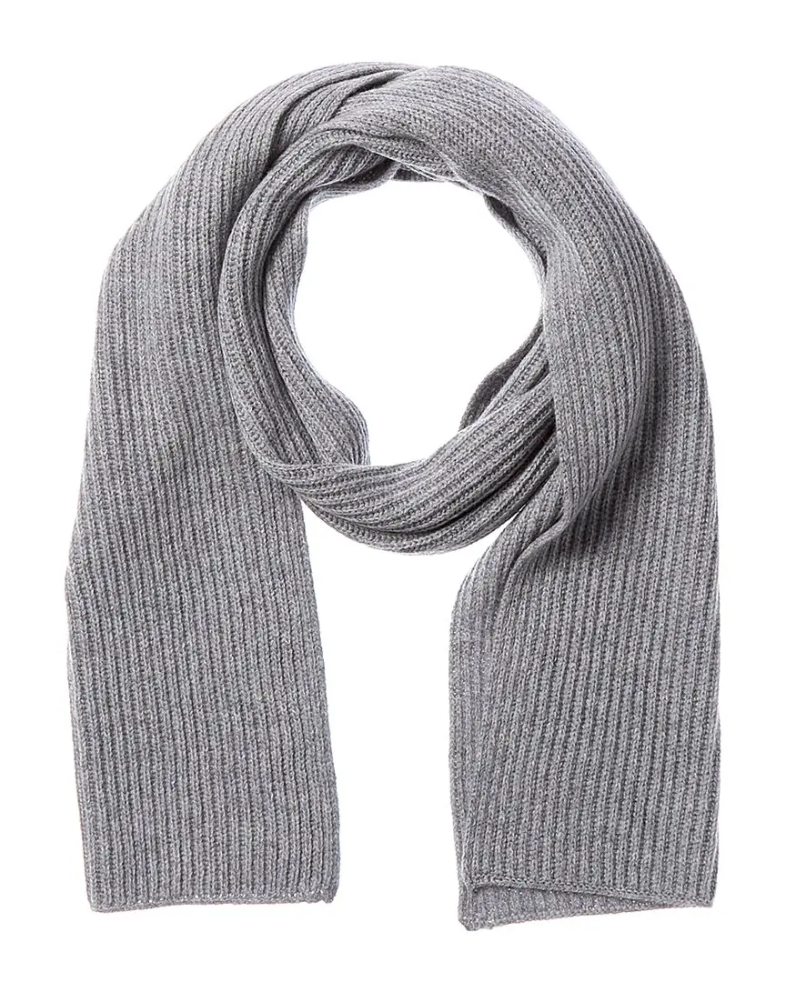 NAADAM Collection Ribbed Wool & Cashmere-Blend Scarf
