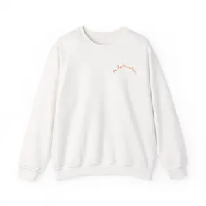 Crewneck Sweatshirt- "Be the Sunshine" Sunset Surf Graphic