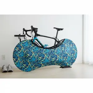 All-Weather Waterproof Bike Cover, Self-Repairing Scratch-Resistant, UV Protection Foldable Storage, Snow & Dirt Proof Wheel & Frame Guards, Snap-On Secure Fit, Multi-Size Bike Accessories Protector.