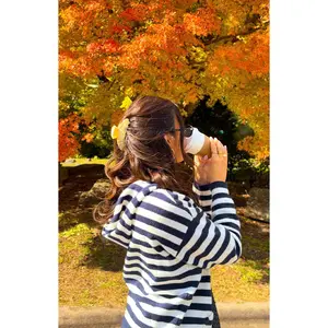 Mollie Navy Stripe Knit Zip Sweater