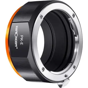 K&F Concept Lens Mount Adapter Compatible for PK K Mount Lens to NEX E-Mount Camera Body with Matting Varnish Design