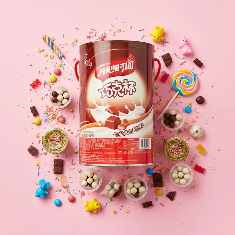 Xizhilang Happy Time Chocolate Cup 720g, Individually Packaged