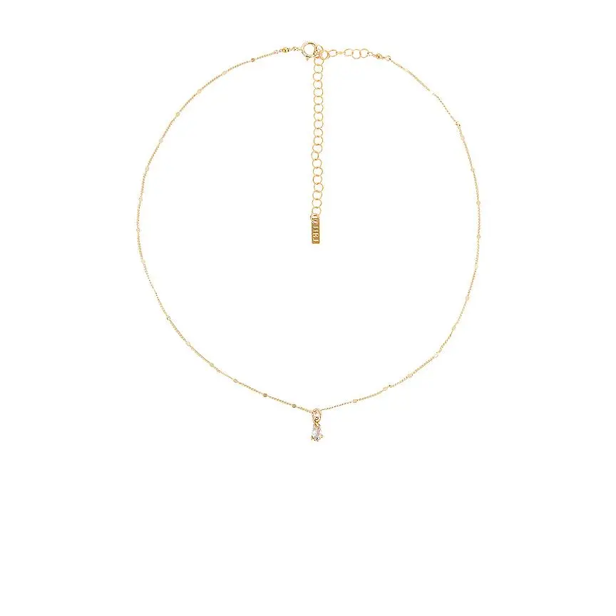Natalie B Jewelry Elsa Necklace in Gold