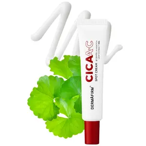 [DERMAFIRM] CICA AC Spot Cream, Hydrating Cream for Face, Acne Care, Cetella Asiatica, Niacinamide Zit Face Moisturizer for Sensitive Skin, Korean Skincare, 0.52 oz