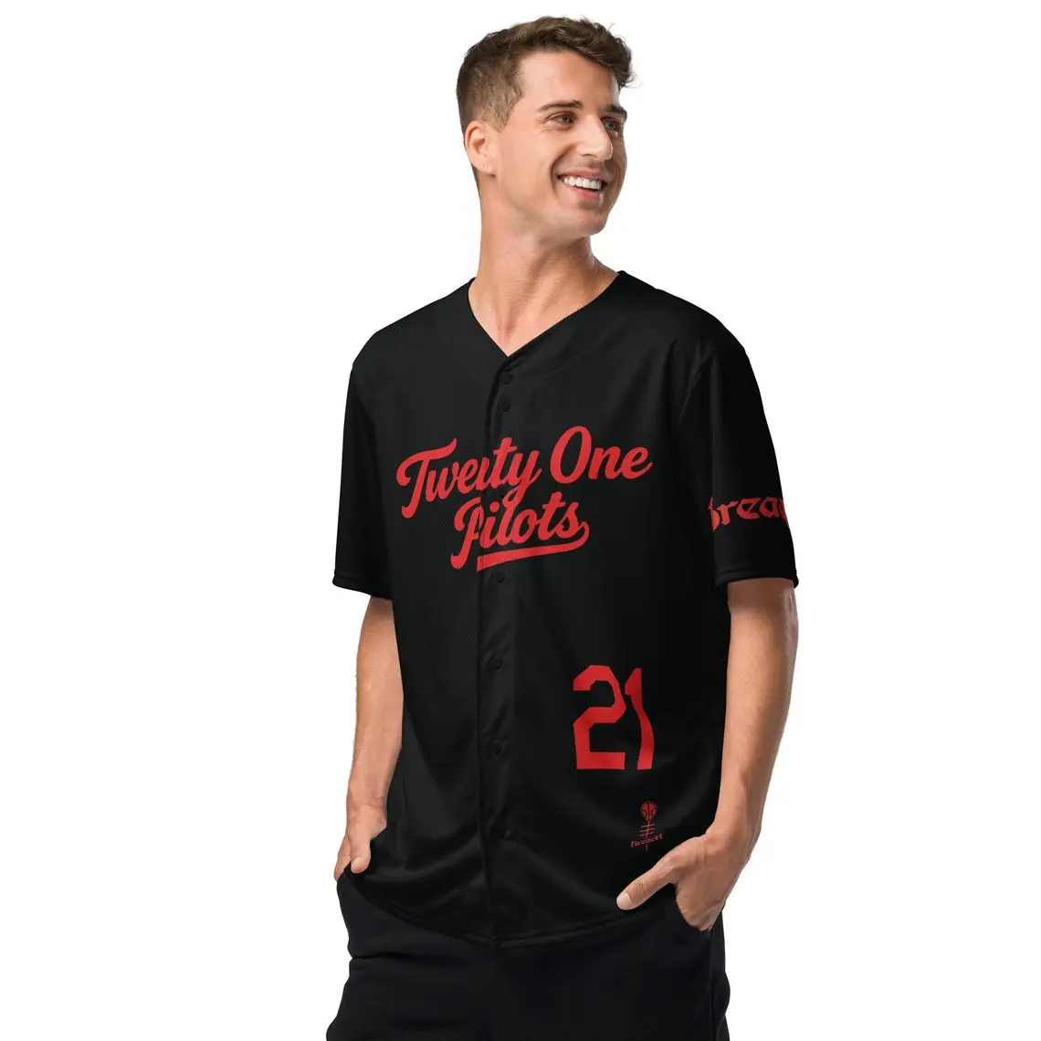 21Pilots Inspired - Fan Created - Baseball Jersey - Breach Tour Merch