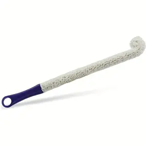 1pc Flexible Decanter Brush - Multi-Functional Wine Glass and Stemware Cleaning Tool, Bar Essentials, Compact Design, Easygrip Handle, Durable Plastic