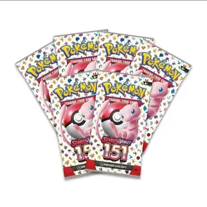 English Pokemon 151 - Classic Card Game for Kids