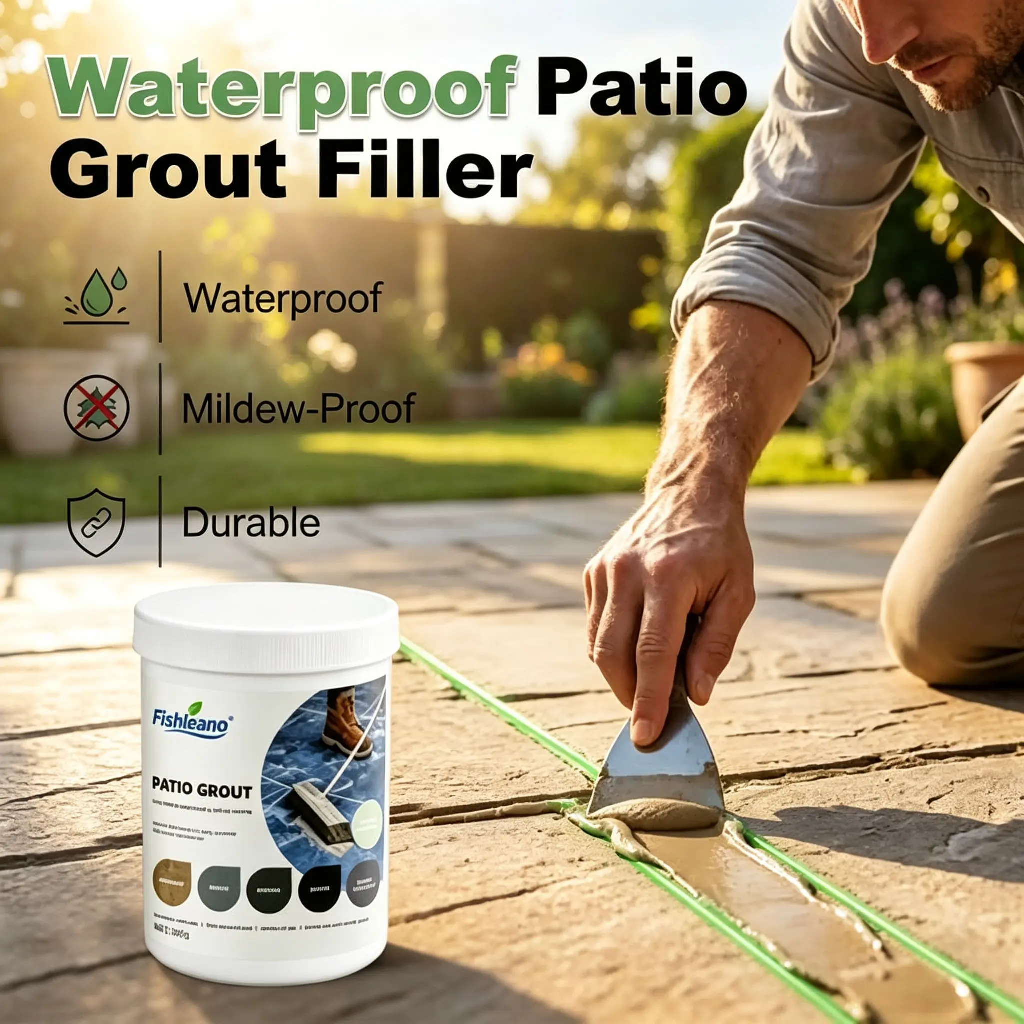 Waterproof Grout Filler for Tile Repair – Quick-Dry Tile Grout Repair Pen, Easy-Apply Waterproof Grout Sealer for Bathroom, Kitchen, Shower, Floor & Wall Tile Joints, Crack Repair & Home DIY Renovation