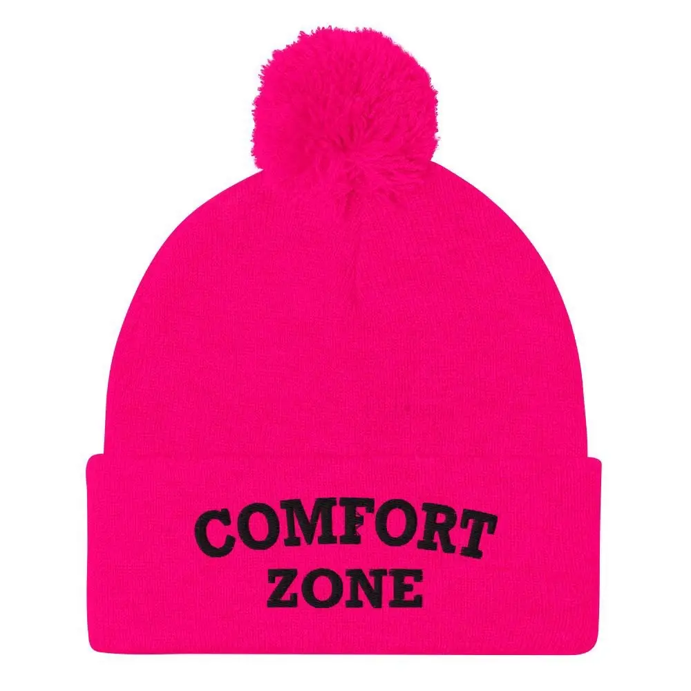 COCUS POCUS Comfort Zone Pom Pom Beanie Winter beanie