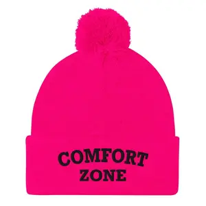 COCUS POCUS Comfort Zone Pom Pom Beanie Winter beanie