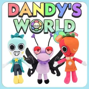Dandy's World Salted Caramel Sprout or Twisted Flutter Plush Toy Game Peripheral Star-Time Sprout Dolls Birthday Gifts Kids Toys