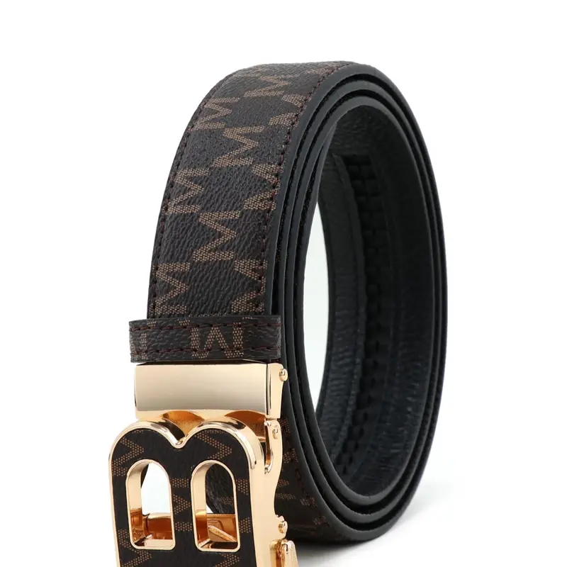 Men's Fashion Letter Pattern Belt, Versatile Fashion Belt, Casual Waistband for Jeans Trousers, Business Casual Belt for Party, Daily Clothing Decor, Trendy Exquisite Belt for Gift, Design Belt, Stylish Belts, Adjustable Belt