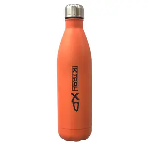 Insulated Water Bottle, 25 Oz. Holds hot or cold Double-layered Powder coat exterior surface