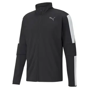 PUMA Mens Blaster Jacket Athletic Outerwear Casual Full Zip - Black