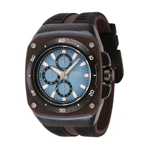 Invicta Men's Speedway Black Stainless Blue Dia l Watch