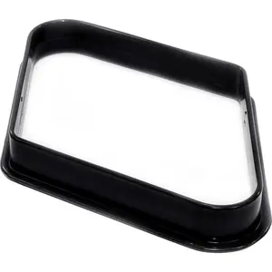 Billiard/Pool Table Accessory: 9-Ball Rack, Plastic Diamond, Holds Standard 2-1/4" Sized Balls