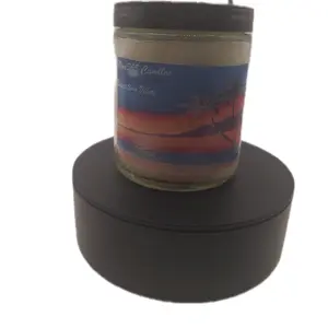 BAculture Vibes One Wick Candle Decor  Jar Scented Traditional Fragrance Aroma
