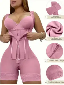 Wide Shoulder Strap Hourglass Waist-tight Chest Support Tight Body Shaping Corset