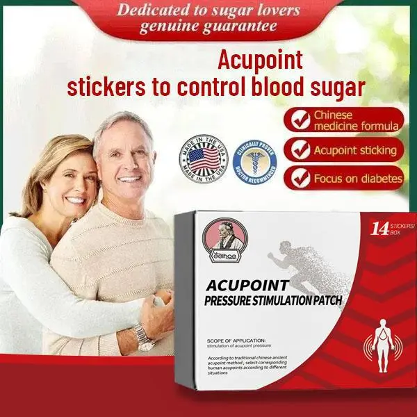 Diabetic Health Patch - Acupoint Blood Sugar Control Natural Herbal Support Acupoint Patch - Blood Sugar Control