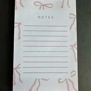 4x6 inch Custom Notepads with 25 Pages - Perfect for Notes and Reminders