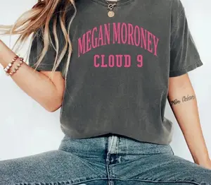 Megan Moroney Cloud 9 Shirt, Cloud 9 Tour 2026 Pastel Aesthetic Graphic Tee, Cute Country Concert Outfit for Men, for Women J
