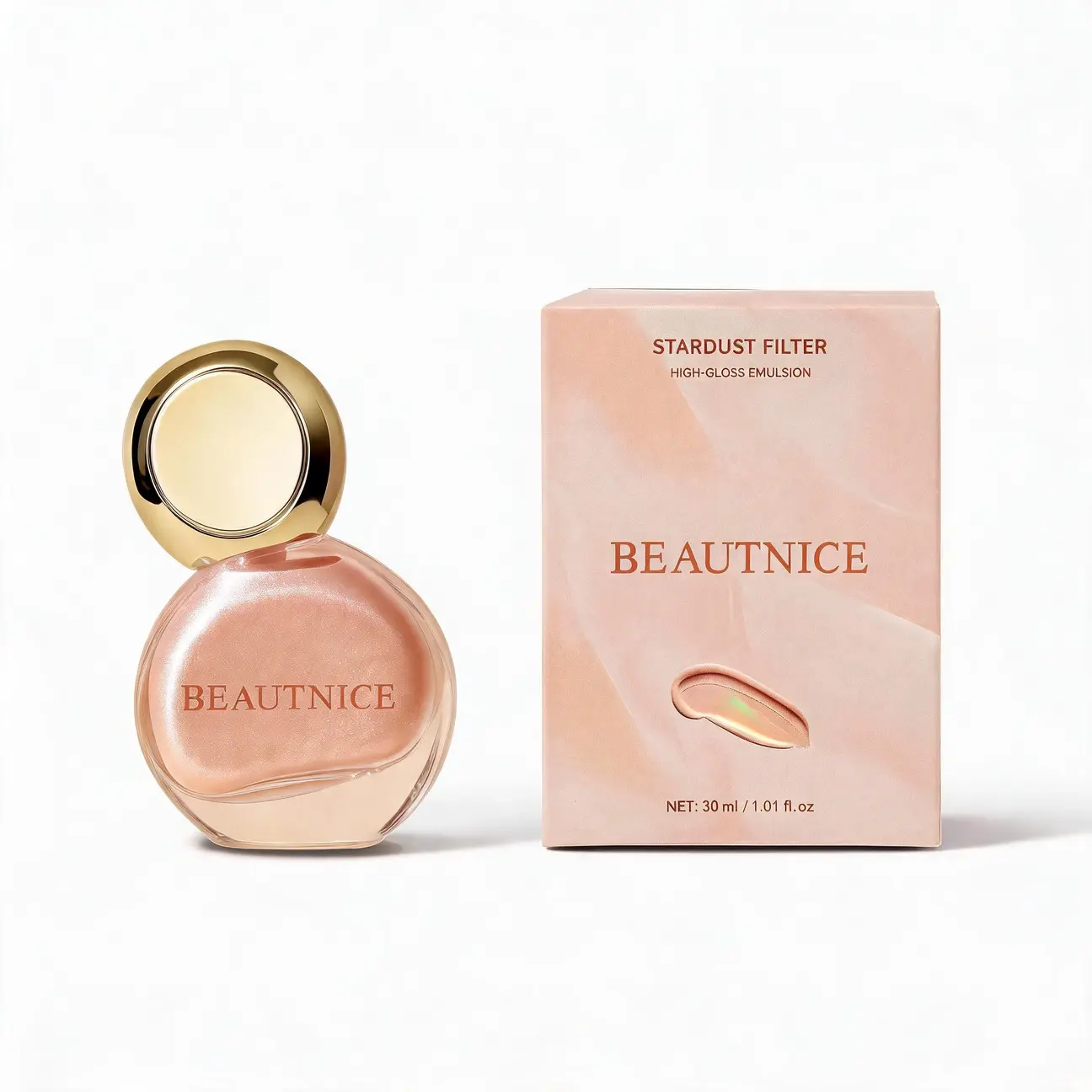 Liquid Highlighter Glow Serum Lightweight Illuminating Makeup Base for Women Face & Body Dewy Finish Radiant Skin Enhancing Shimmer Texture Long Lasting Natural Glow Cosmetic